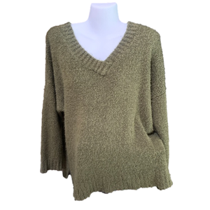 Time And Tru Women's L Green Sweater
